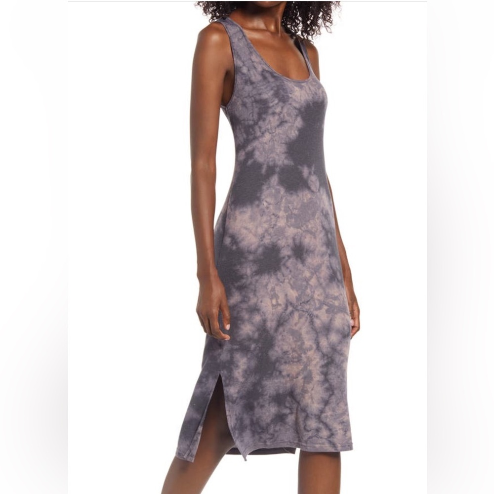 Treasure & Bond Sleeveless Dip Dye Dress